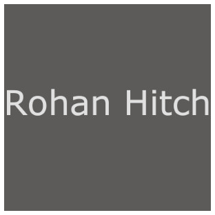 Rohan Hitch - Royal Australian Navy